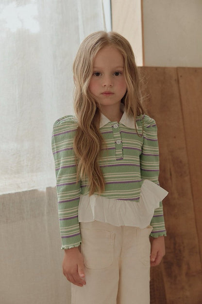 [PRE-ORDER] Unblanced Frill Collar Shirt