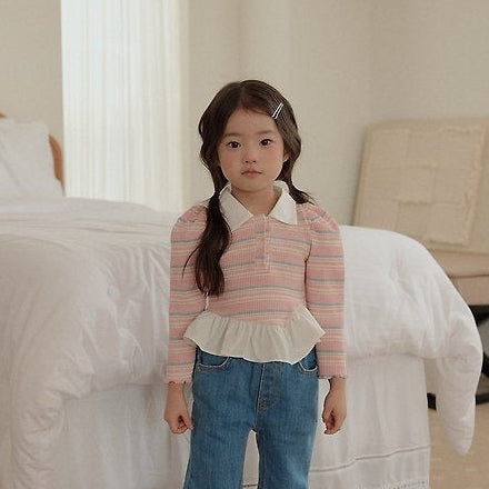 [PRE-ORDER] Unblanced Frill Collar Shirt