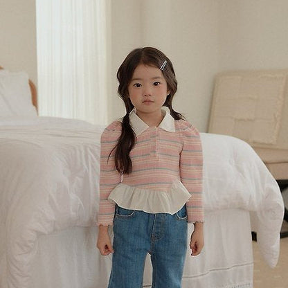 [PRE-ORDER] Unblanced Frill Collar Shirt