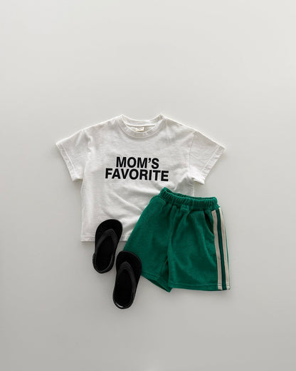 [PRE-ORDER] Terry line tape shorts