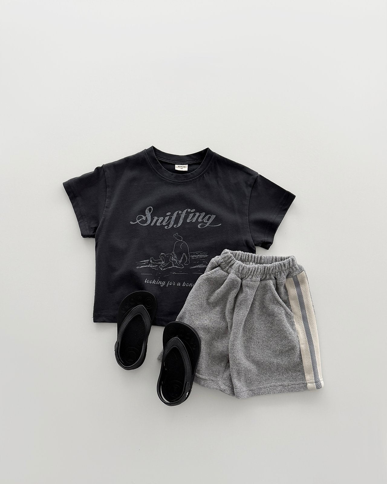 [PRE-ORDER] Terry line tape shorts