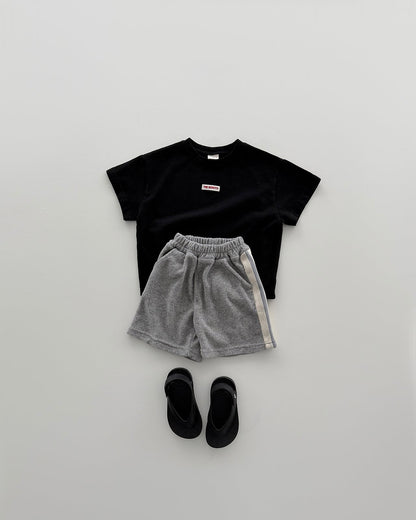 [PRE-ORDER] Terry line tape shorts