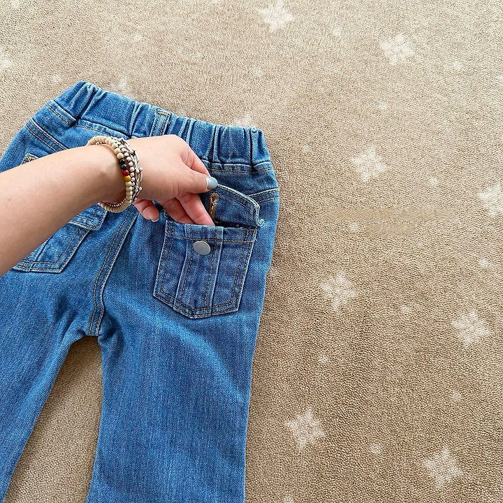 [PRE-ORDER] Pocket Bootcut Denim Pants