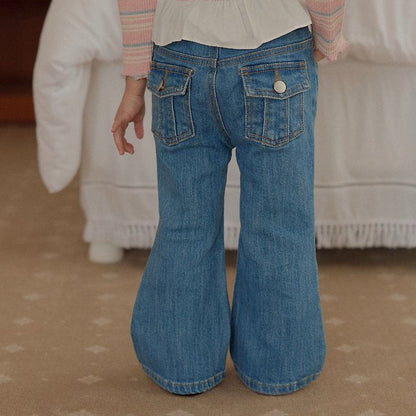 [PRE-ORDER] Pocket Bootcut Denim Pants