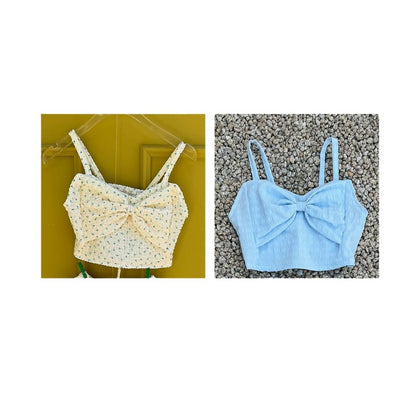 [PRE-ORDER] Fairy Ribbon Sleeveless Top