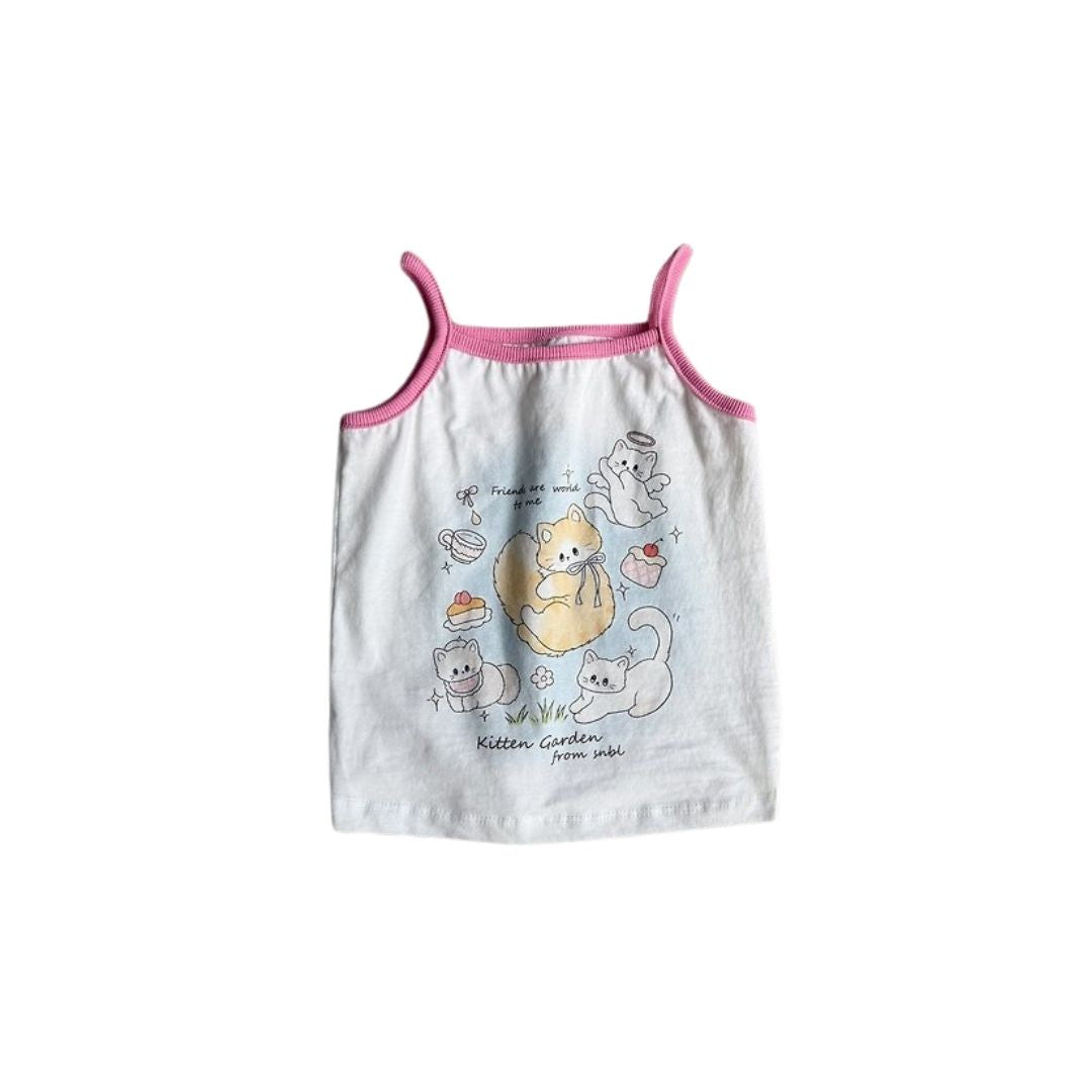 [PRE-ORDER] Dina Kitten Sleeveless top