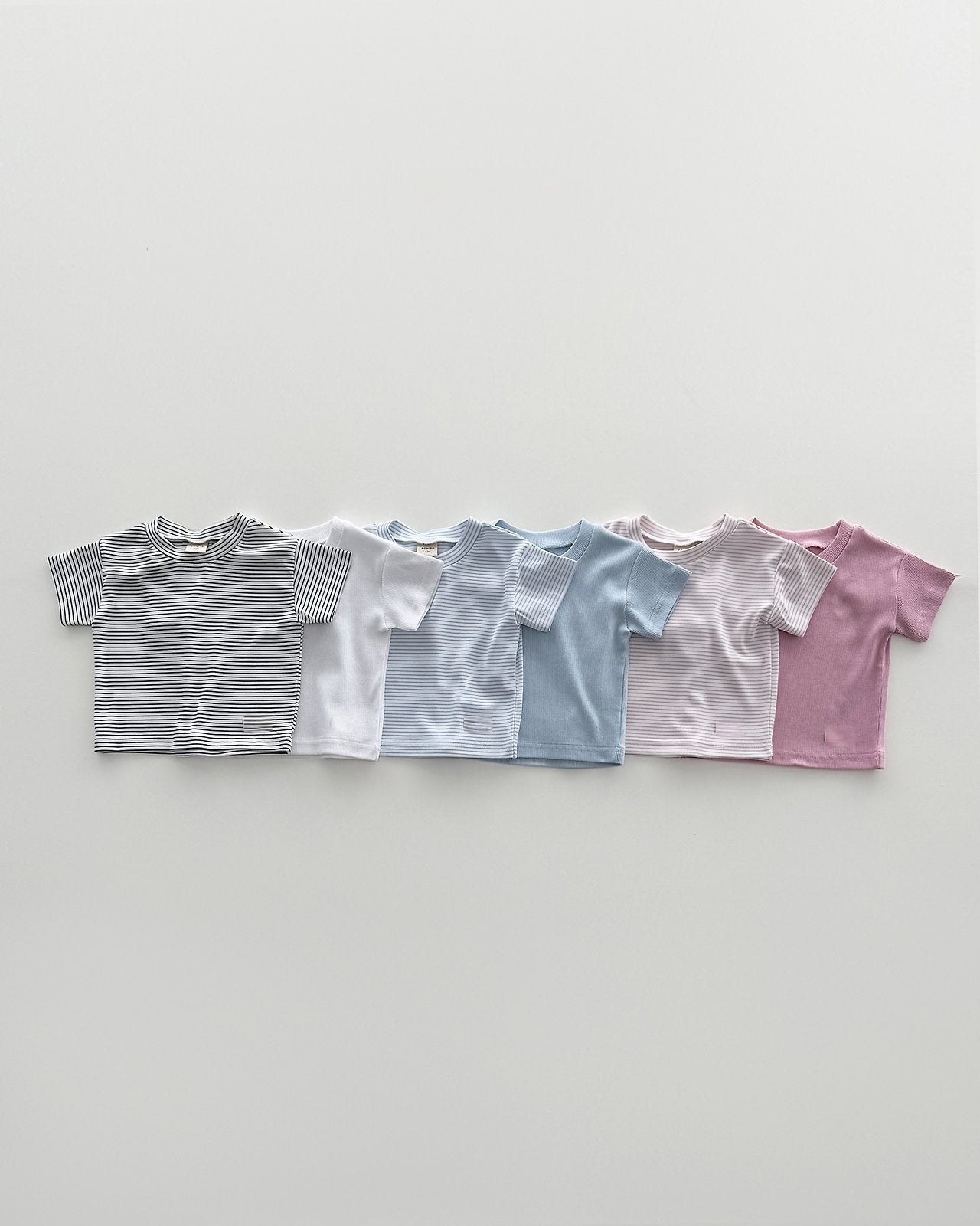 [PRE-ORDER] Bebe ribbed 1+1 T-shirts