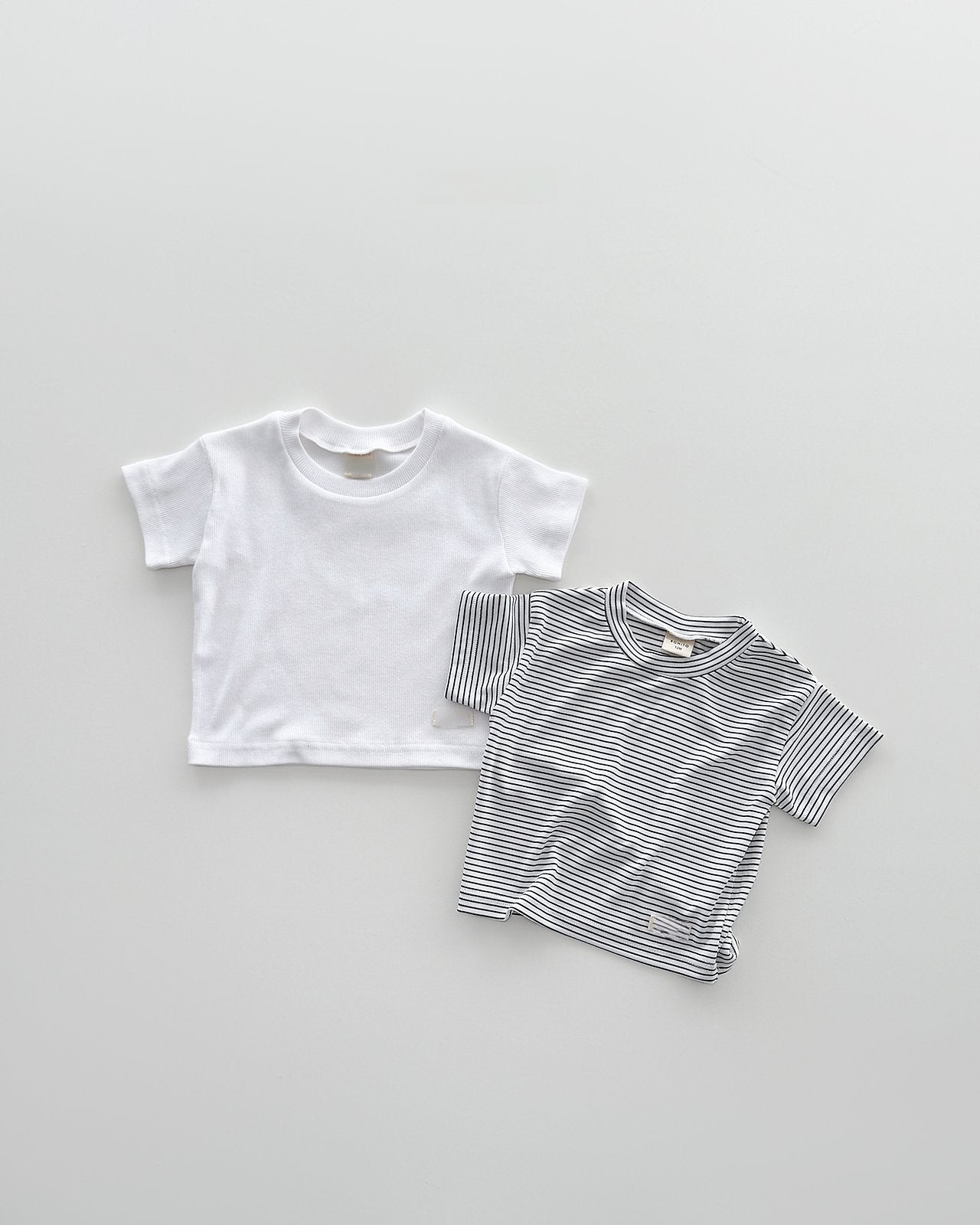 [PRE-ORDER] Bebe ribbed 1+1 T-shirts