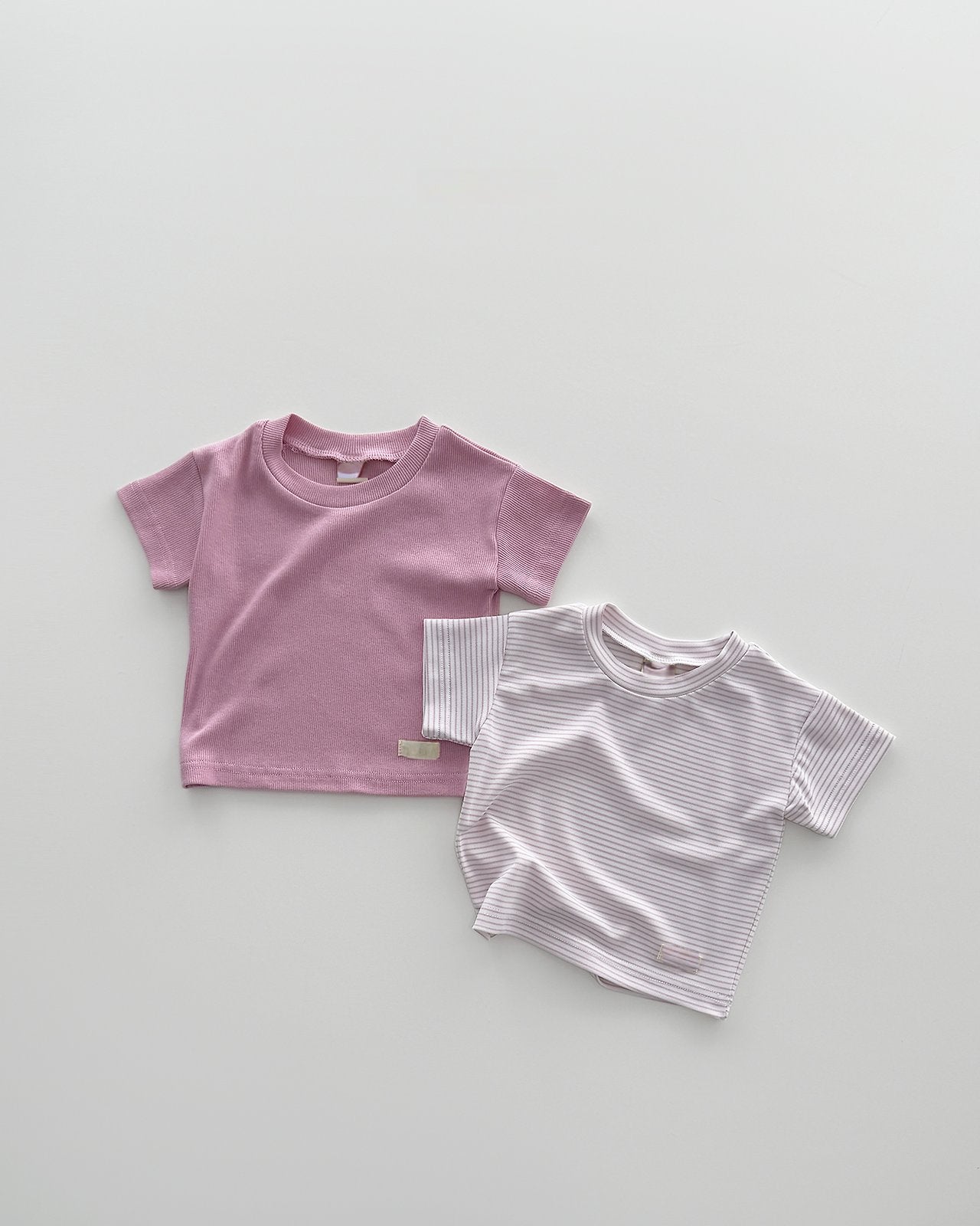 [PRE-ORDER] Bebe ribbed 1+1 T-shirts