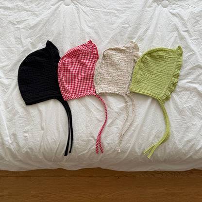 [PRE-ORDER] Bebe Kongkong Frill Bonnet