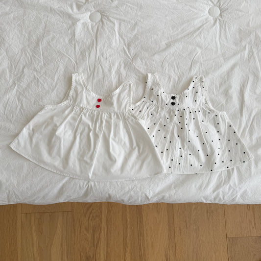 [PRE-ORDER] Bebe Bubble Pop Sleeveless Blouse