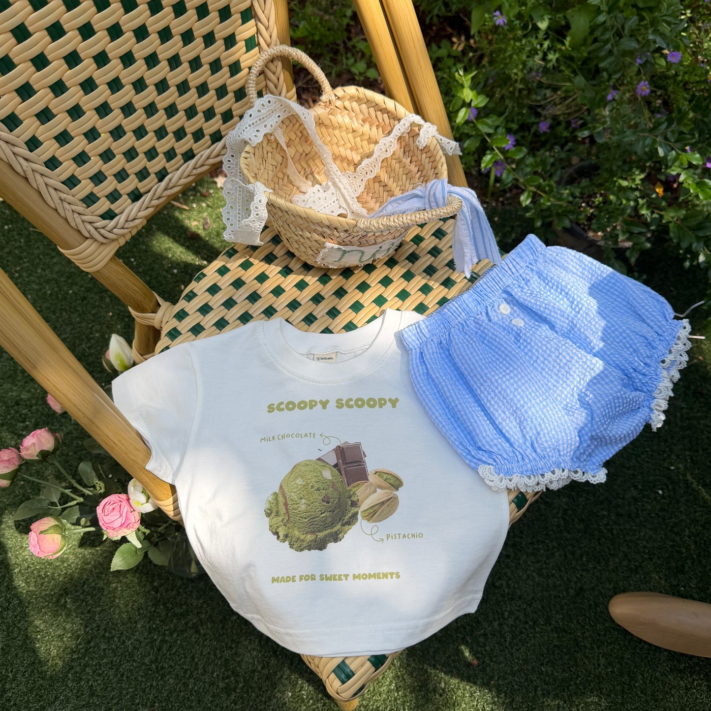 [PRE-ORDER] Bebe Sweet Tiered Lace Bloomer
