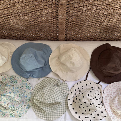 Summer Bucket Hat [blue flower]