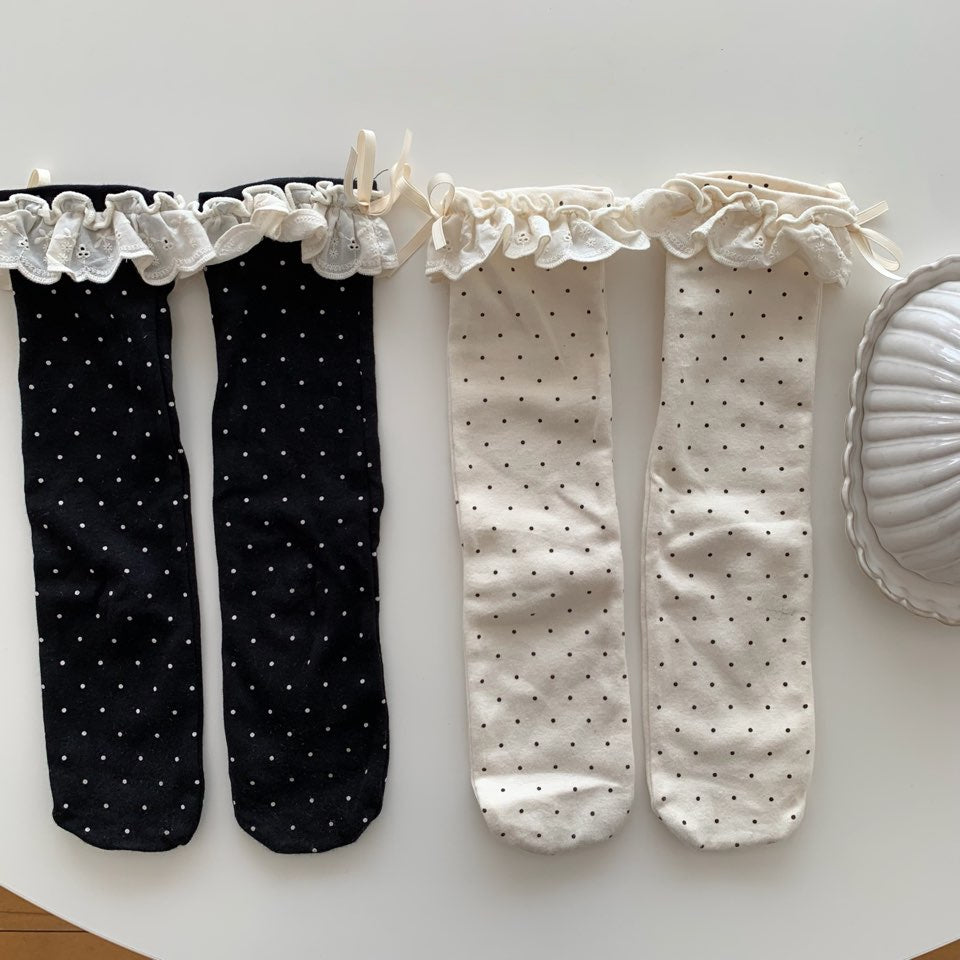 [PRE-ORDER] Dot Knee Socks