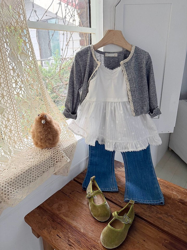 [PRE-ORDER] Natural Lace Cardigan