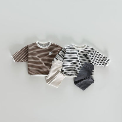 [PRE-ORDER] Striped top & leggings set