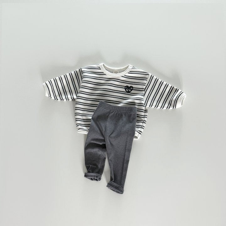 [PRE-ORDER] Striped top & leggings set