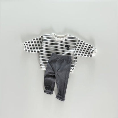 [PRE-ORDER] Striped top & leggings set