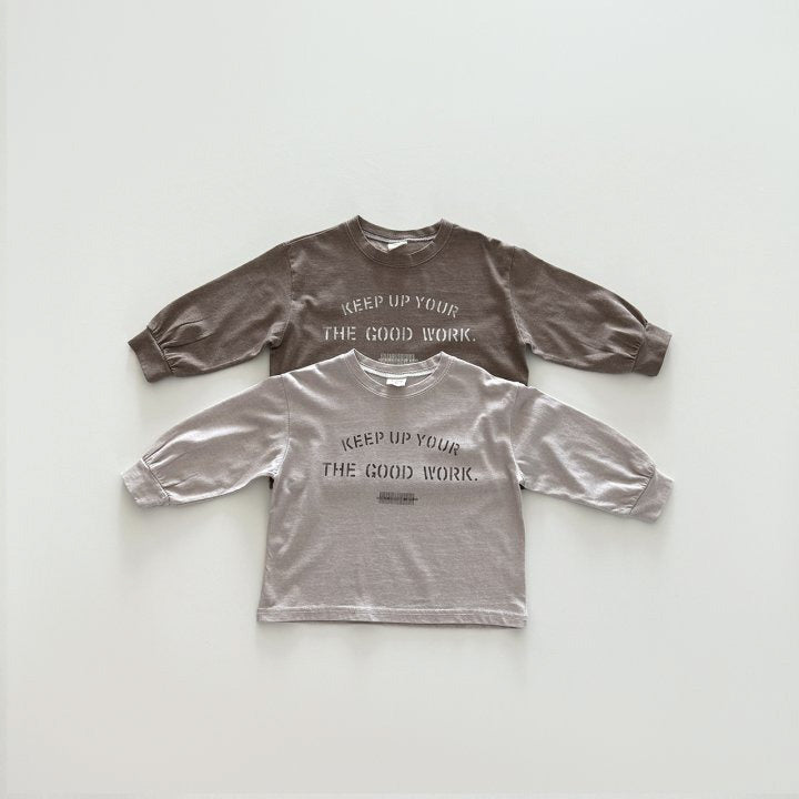 [PRE-ORDER] Keep up pigment tee