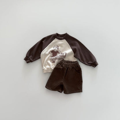 [PRE-ORDER] Wolf raglan sweatshirt