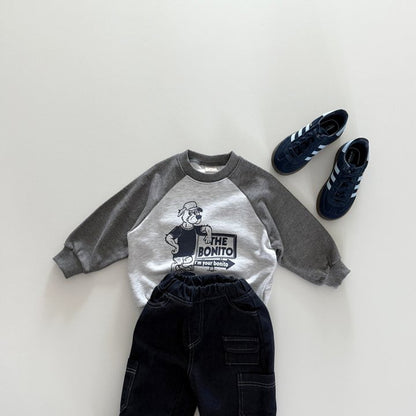 [PRE-ORDER] Wolf raglan sweatshirt