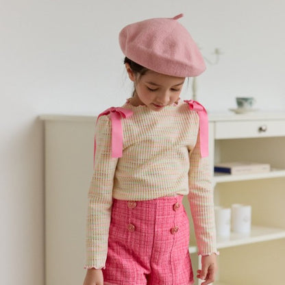 Tweed Button Pants [size XS]