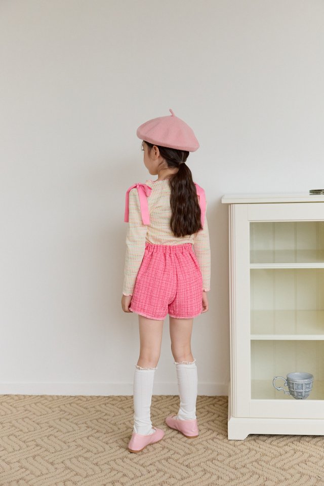 Shoulder Ribbon Tee [XS]