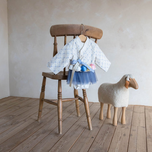 [PRE-ORDER] Blossom hanbok baby set