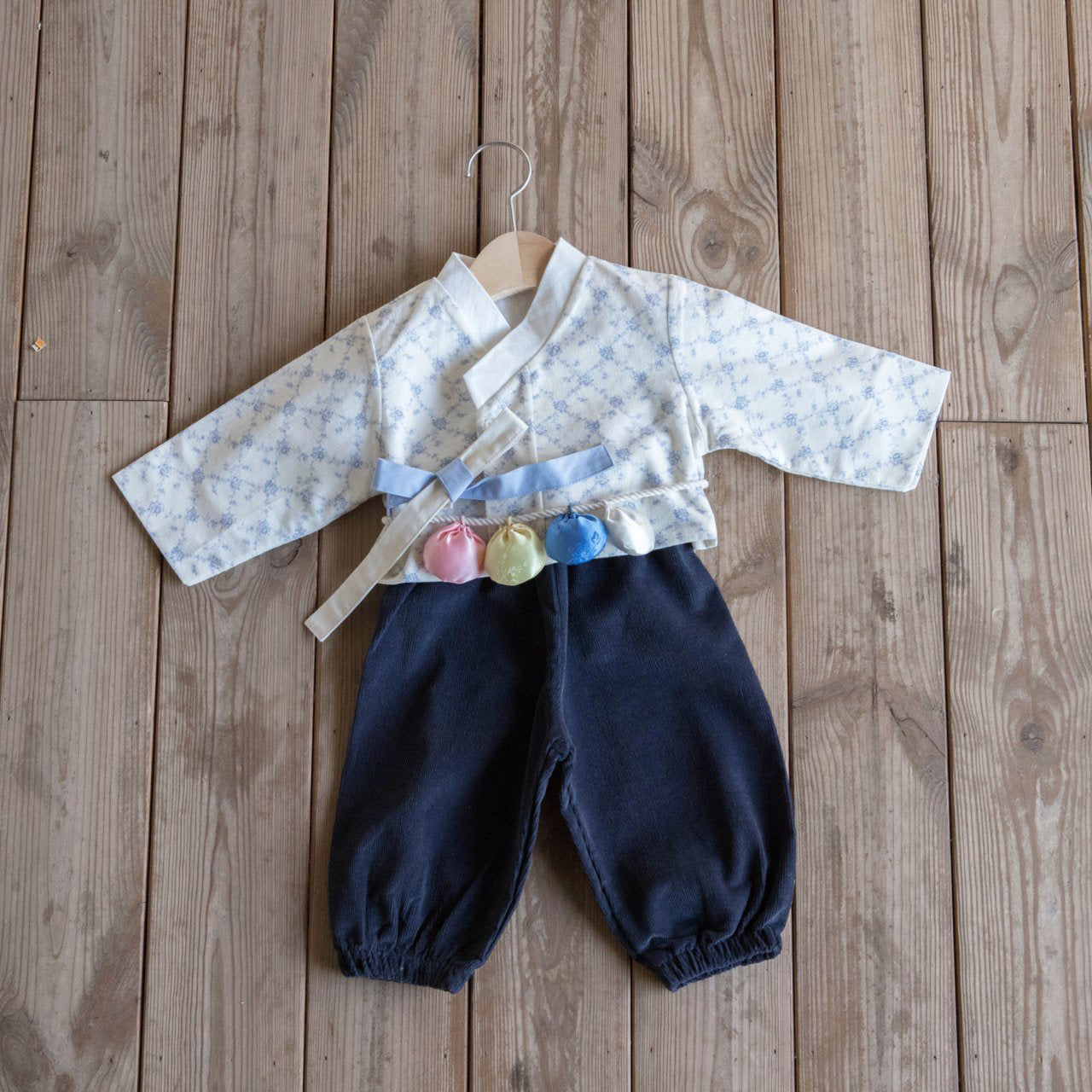 [PRE-ORDER] Blossom hanbok pants set