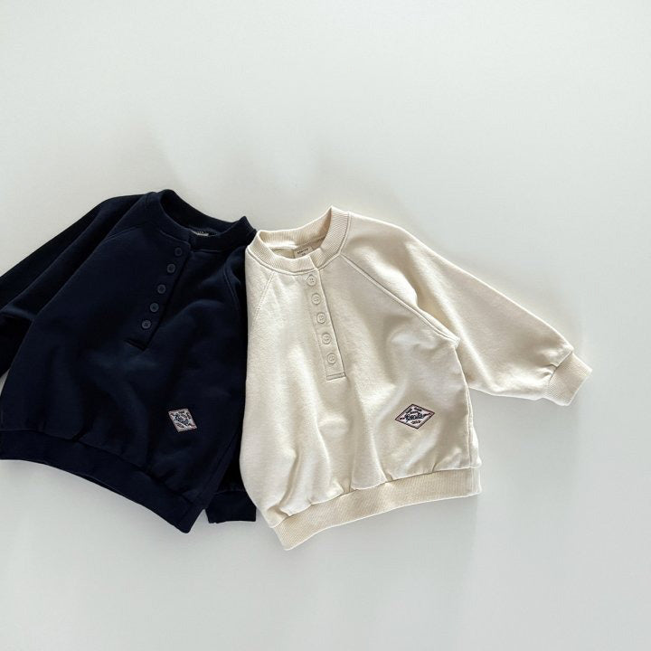 [PRE-ORDER] Henley raglan sweatshirt