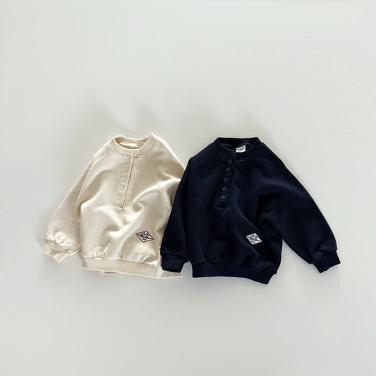 [PRE-ORDER] Henley raglan sweatshirt