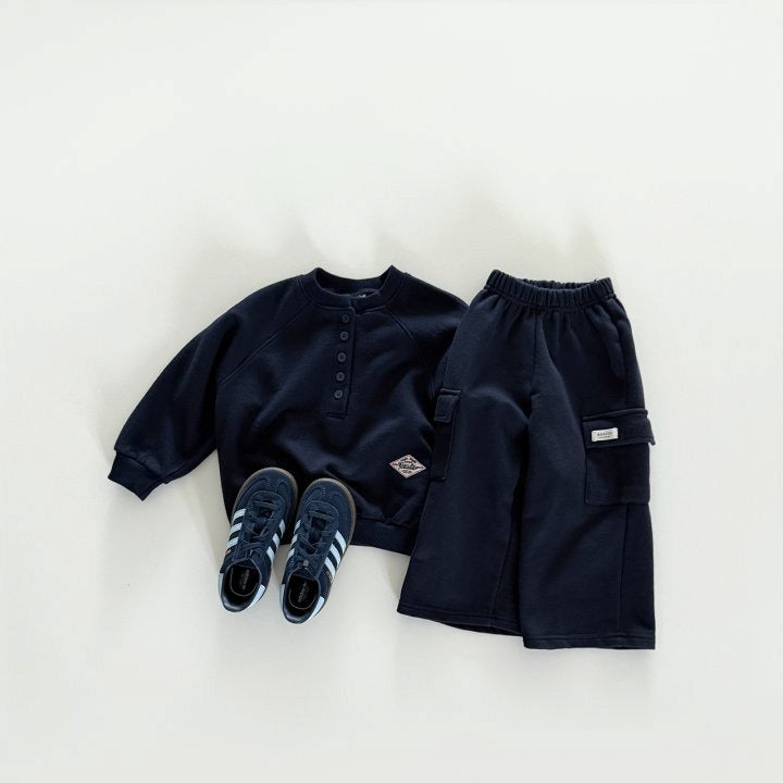 [PRE-ORDER] Henley raglan sweatshirt
