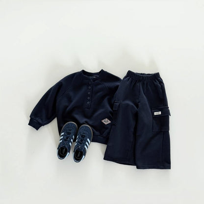 [PRE-ORDER] Henley raglan sweatshirt