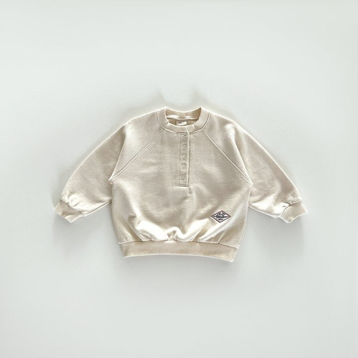 [PRE-ORDER] Henley raglan sweatshirt