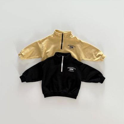 [PRE-ORDER] Half zip-up sweatshirt