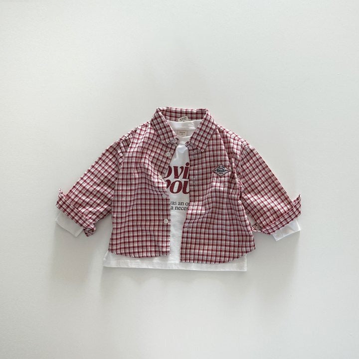 [PRE-ORDER] Check shirt