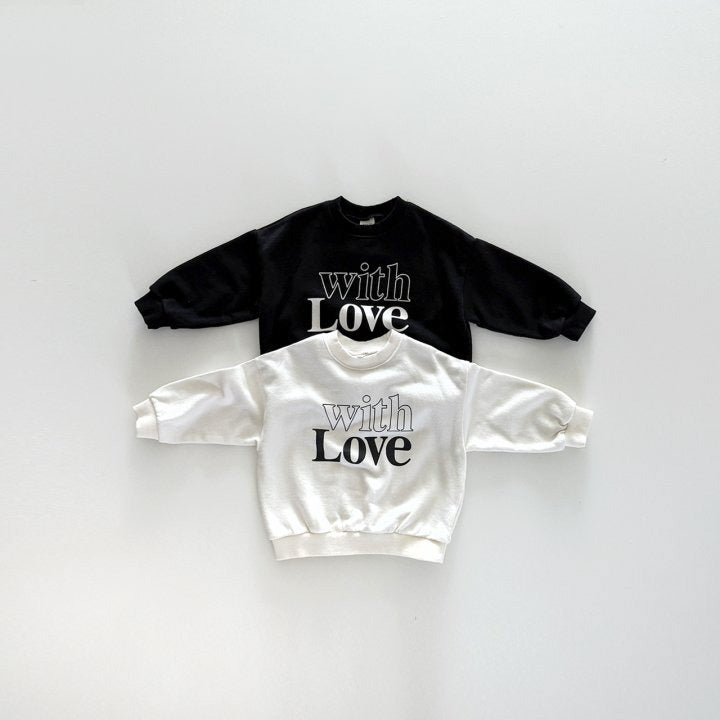 [PRE-ORDER] With love sweatshirt