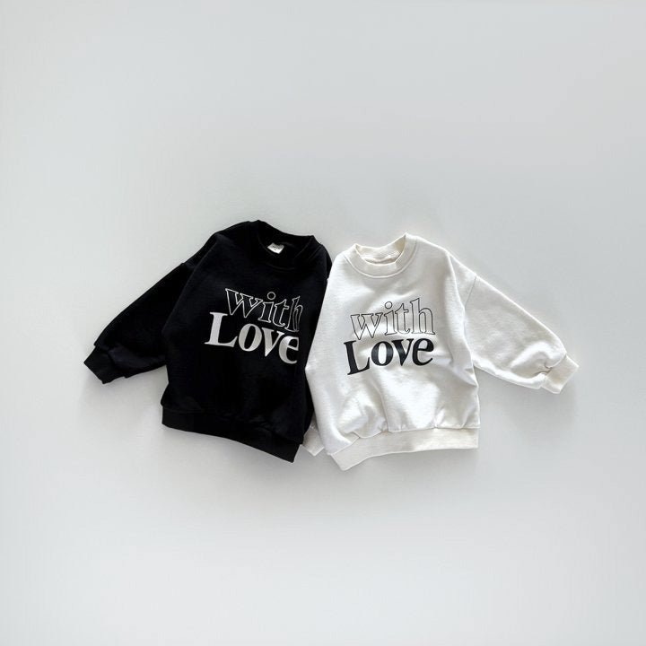 [PRE-ORDER] With love sweatshirt