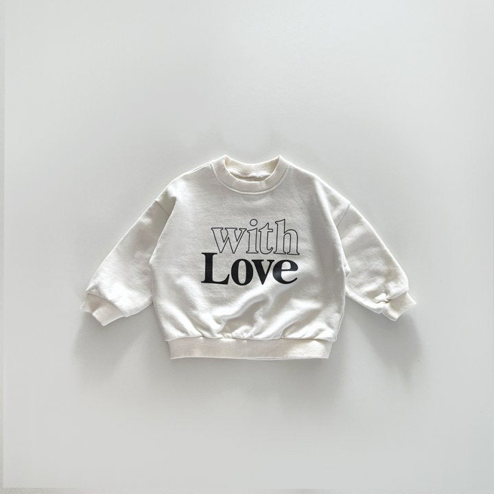 [PRE-ORDER] With love sweatshirt