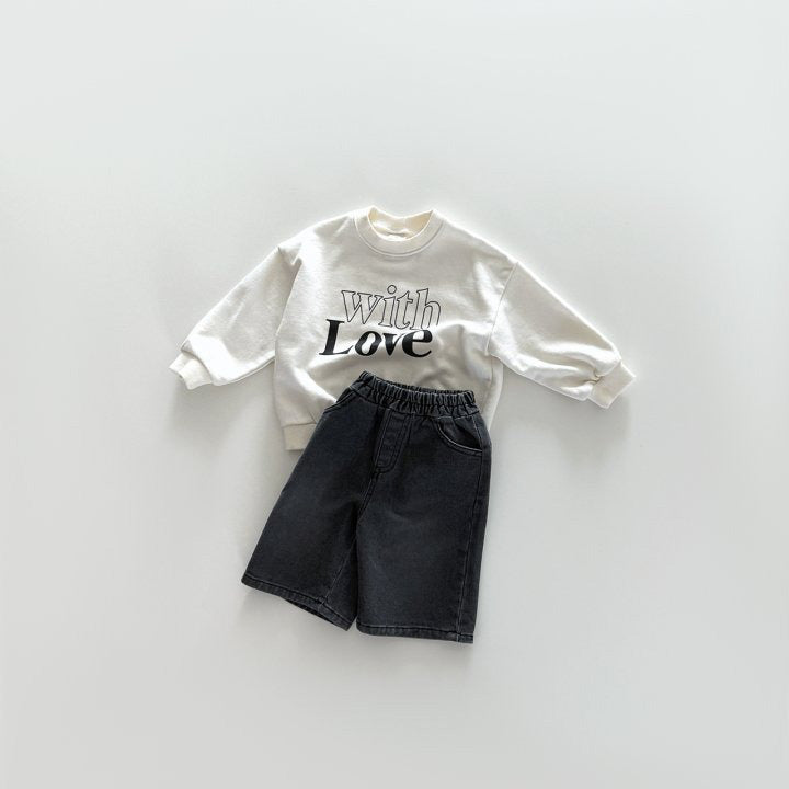 [PRE-ORDER] With love sweatshirt