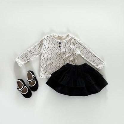 [PRE-ORDER] Corduroy tiered skirt