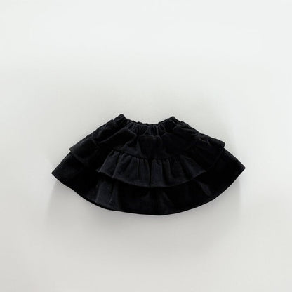 [PRE-ORDER] Corduroy tiered skirt