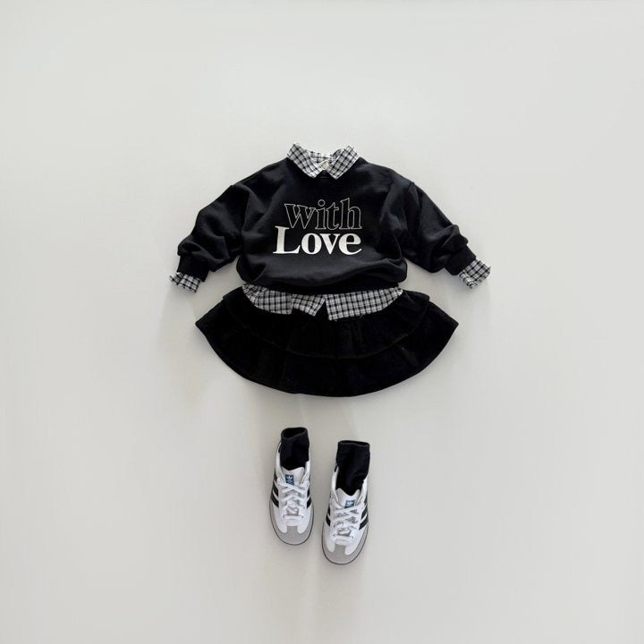 [PRE-ORDER] Corduroy tiered skirt