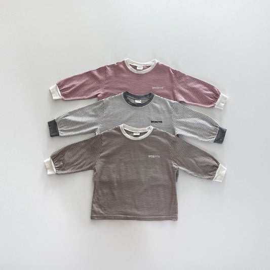 [PRE-ORDER] Stripe ribbed tee