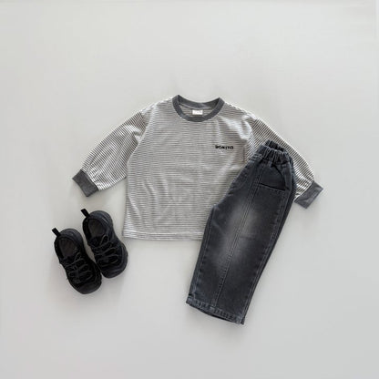 [PRE-ORDER] Stripe ribbed tee