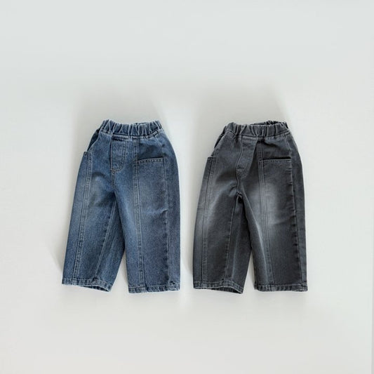 [PRE-ORDER] Brushed denim pants