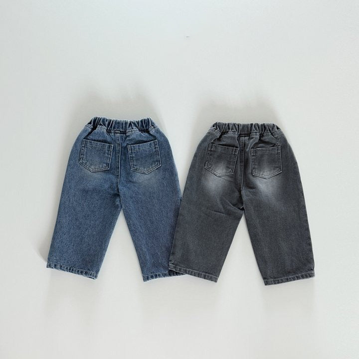 [PRE-ORDER] Brushed denim pants
