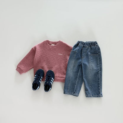[PRE-ORDER] Brushed denim pants