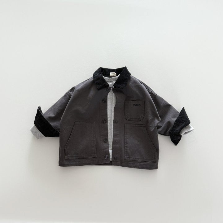 [PRE-ORDER] Corduroy collar jacket