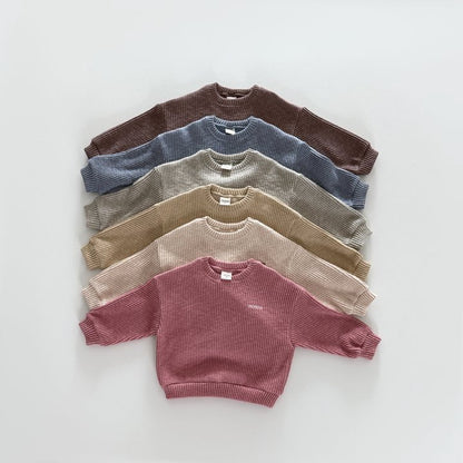 [PRE-ORDER] Basic knit sweatshirt